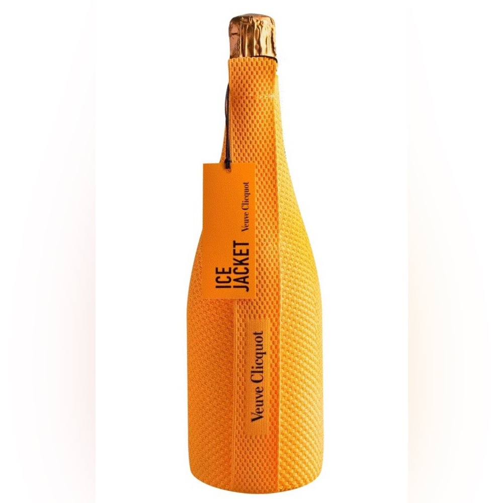 Veuve Clicquot Ice Jacket Insulated Champagne Bottle Sleeve Cooler New With Tags